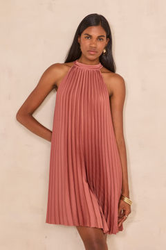 Picture of PROMISE SHORT PLEATED DRESS